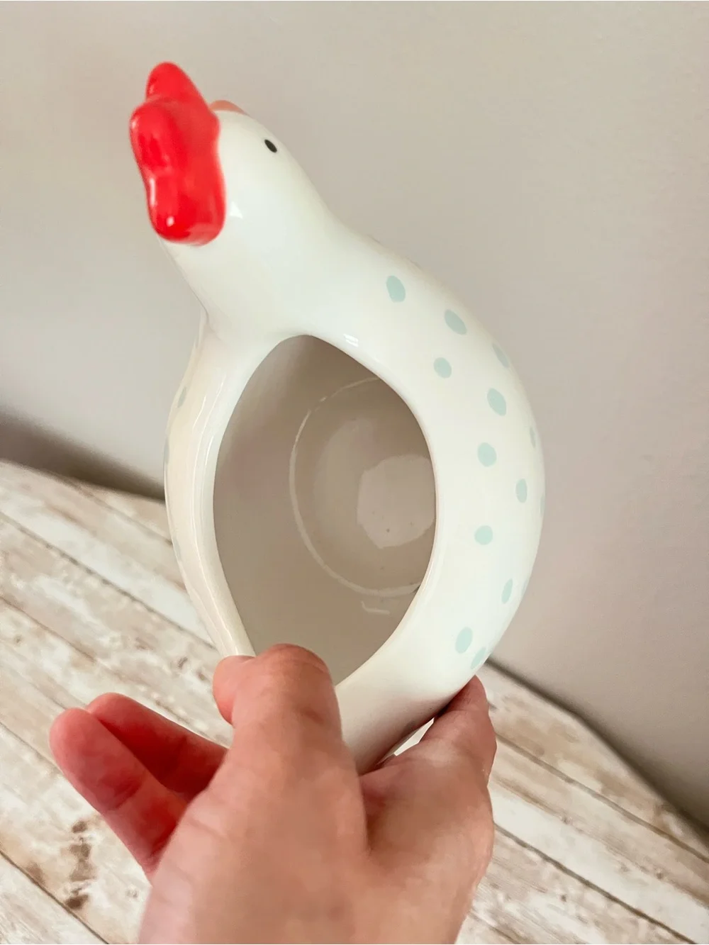 Target Bullseye Novelty Ceramics Chicken Crock🌸